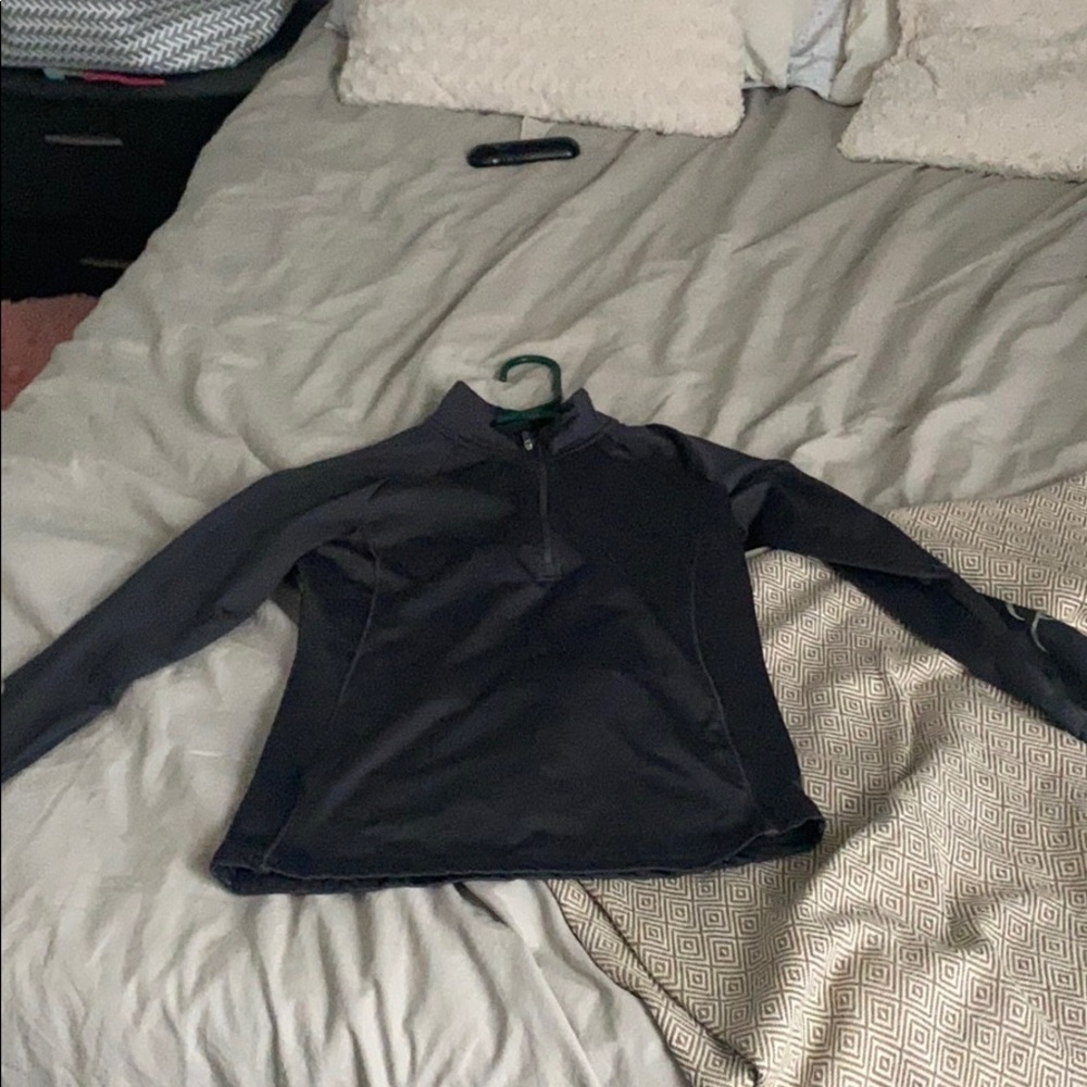 Grey Quarter zip